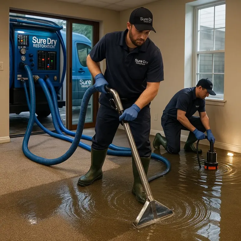 Water Extraction and Removal process in Plattsburgh, NY